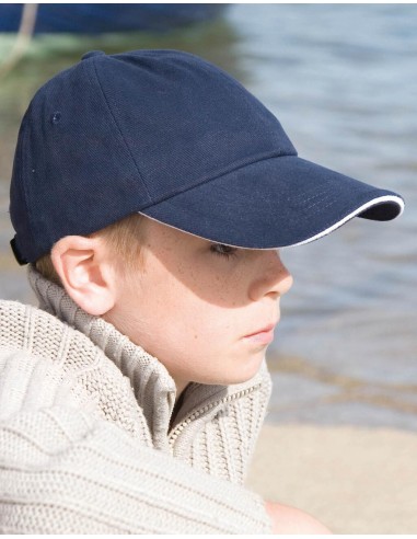 RES-RC024JP-Junior Heavy Brushed Cotton Cap